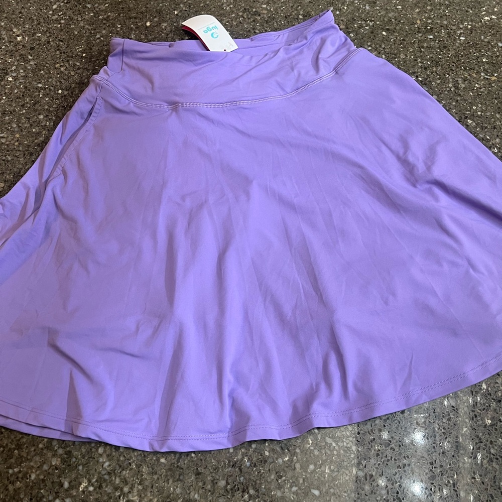 Iuga Purple Skater Skirt Tennis Golf with Shorts and Pockets Size S Athletic